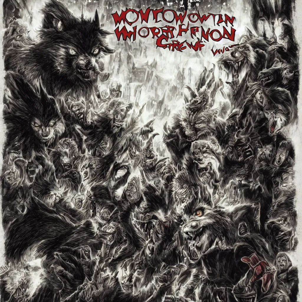 Image similar to werewolf in london