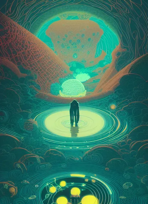 Prompt: hollow earth infografic, by victo ngai, kilian eng vibrant colours, dynamic lighting, digital art, winning award masterpiece, fantastically beautiful, illustration, aesthetically inspired by beksinski and dan mumford, trending on artstation, art by greg rutkowski, 8 k