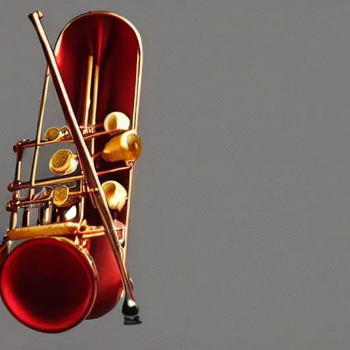 Prompt: a photo of the spiciest musical instrument