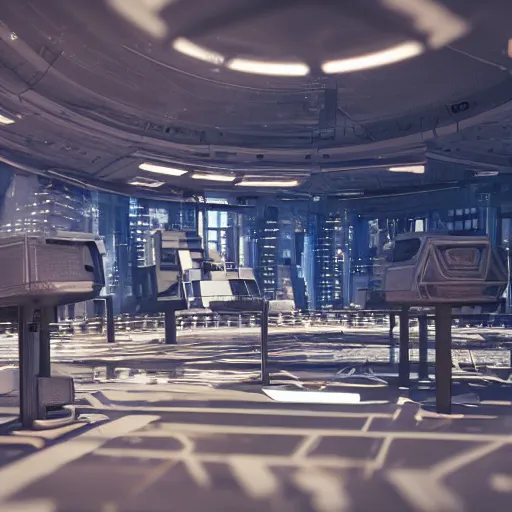 Image similar to futuristic cypherpunk city, octane render.