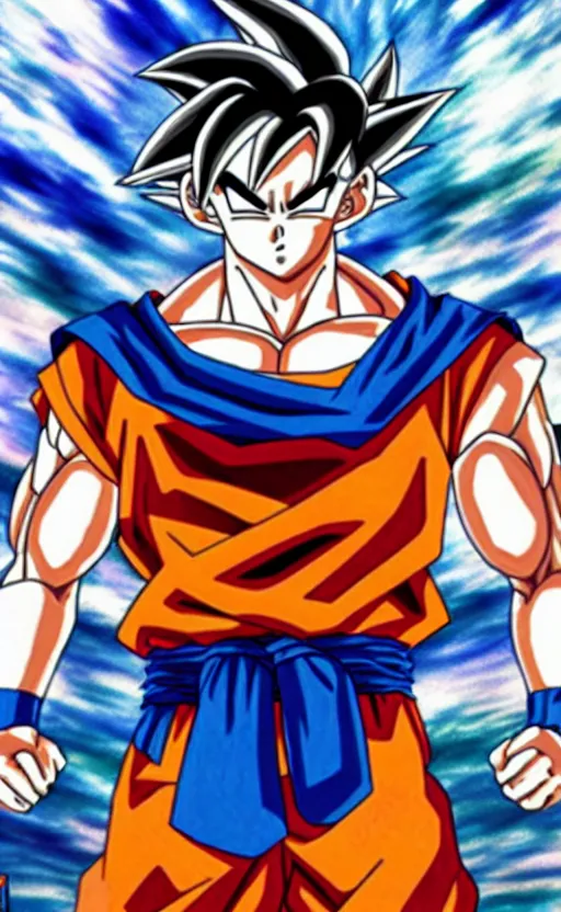 Image similar to goku as nendorois, anime