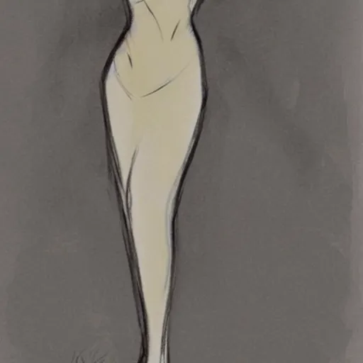 Image similar to milt kahl sketch of victoria justice as princess padme from star wars episode 3