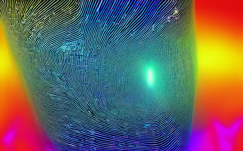 Prompt: god mind organic computer technological singularity, future perfect, award winning digital art extremely detailed, iridescent color scheme