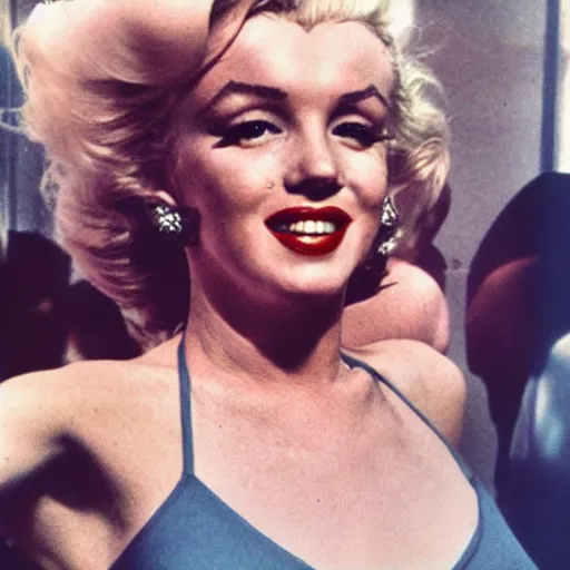 Prompt: Marilyn Monroe selfie in Los Angeles