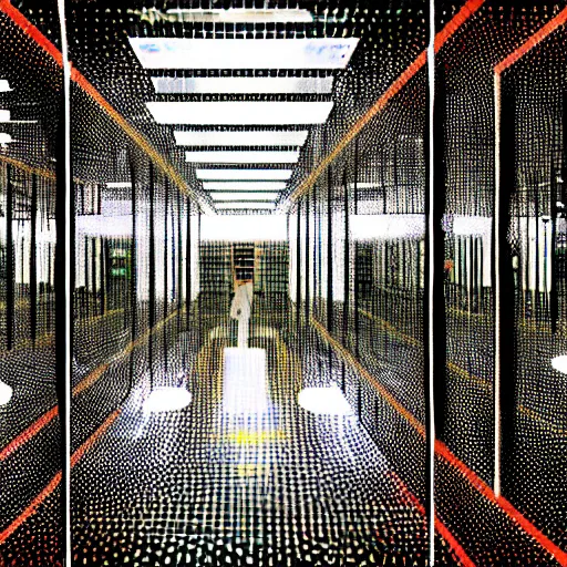 Prompt: infinity mirror matrix