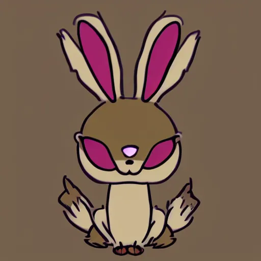 Image similar to bunny cryptid