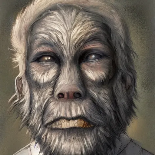 Prompt: a portrait of a grey old man ((werewolf!!!!)) (((((((((((((((((((((((((((((((((((((((((((((((((((dragon))))))))))))))))))))))))))))))))))))))))))))))))))), epic fantasy art by Greg Rutkowski