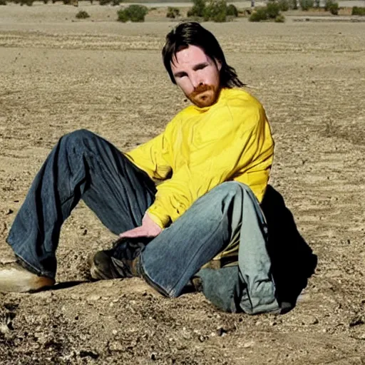 Image similar to christian bale as jesse pinkman in breaking bad ( tv show )