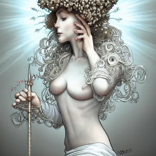 Prompt: a photograpic portrait of a anthropomorphic mushroom wearing white clothes, fantasy, intricate, elegant, highly detailed, digital painting, artstation, concept art, smooth, sharp focus, illustration, art by artgerm and H R Giger and alphonse mucha