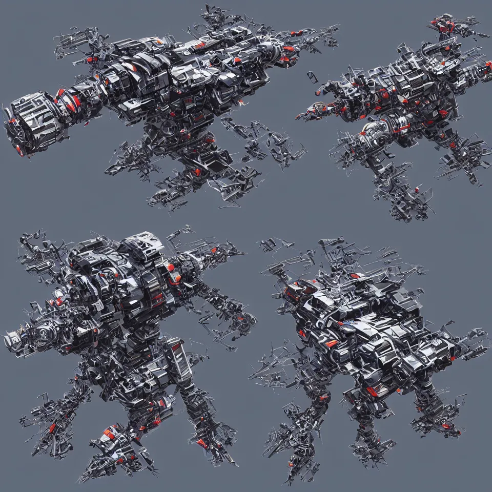 Prompt: dyson swarm high tech reveal robot satellite futuristic combat missile launcher robots highly detailed, digital painting, hyper concept art, smooth, crisp sharp focus, simple draft aaa unreal artstation