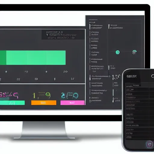 Image similar to a sleek and intuitive admin dashboard for a new iot device management web app