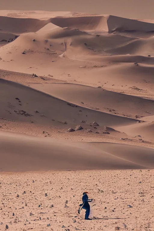 Image similar to 🐋🤖🦕👽🐳 in desert, photography by bussiere rutkowski andreas roch, 1 6 k