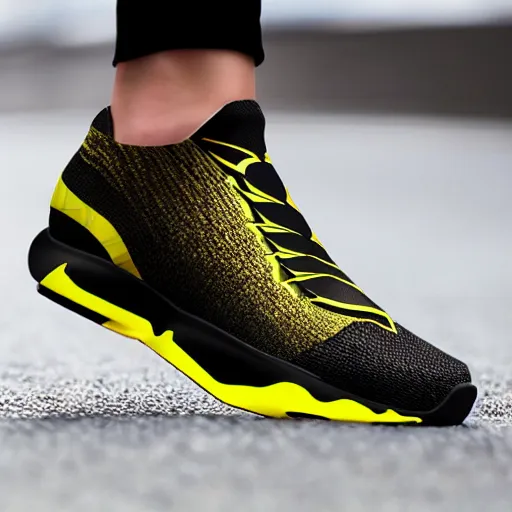 Image similar to Aerodynamic sports shoes Inspired by Pokemon Zapdos , inspired by nature