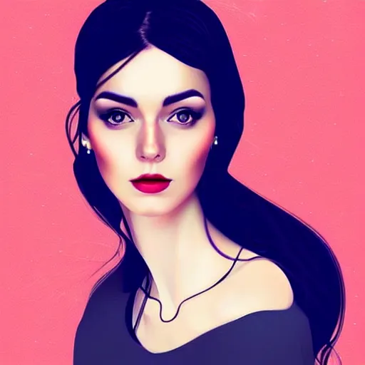 Image similar to lady jessica, pinterest, digital art, beautiful portrait