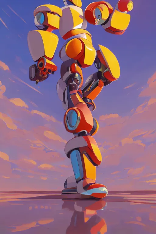 Image similar to metabots medabots medarotto medarot robot minimalist comics, behance hd by jesper ejsing, by rhads, makoto shinkai and lois van baarle, ilya kuvshinov, rossdraws global illumination ray tracing hdr radiating a glowing aura