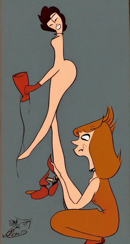 Image similar to girl by tex avery