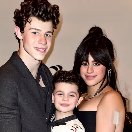 Image similar to portrait of shawn mendes and camila cabello's son