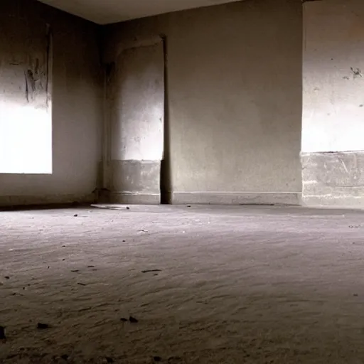 Image similar to an empty room with no elephants