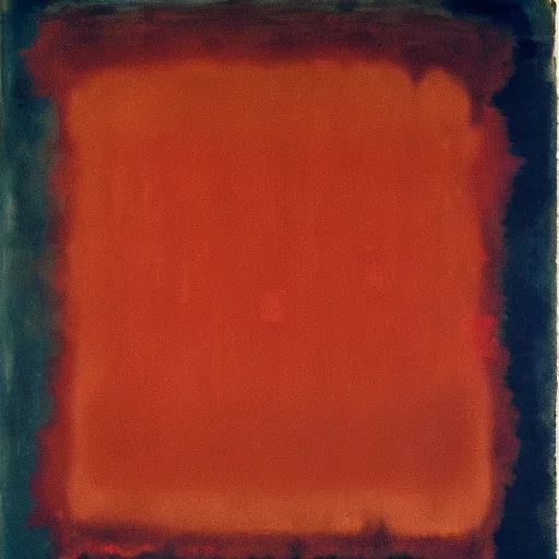 Image similar to the scariest image ever seen, by rothko