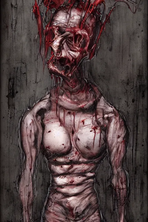Image similar to butcher artwork by ben templesmith