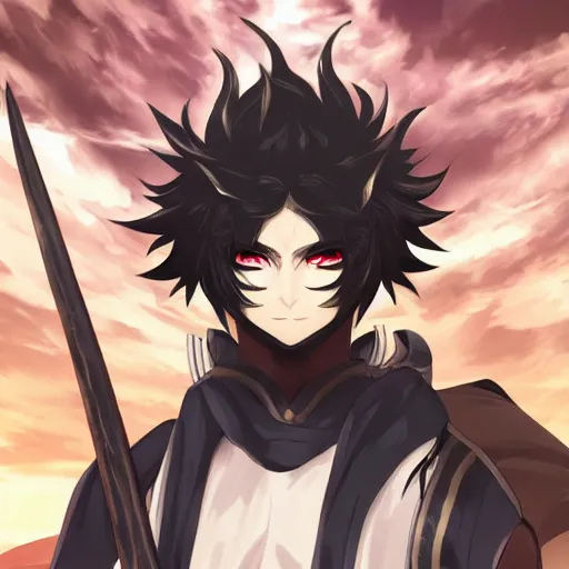 Prompt: handsome guy in demon slayer art, anime style, 4k , detailed, detailed face, high quality, smooth, sharp focus, beautiful scene, face high detail, mask