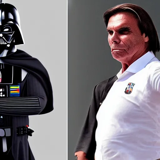 Prompt: Bolsonaro+DarthVader