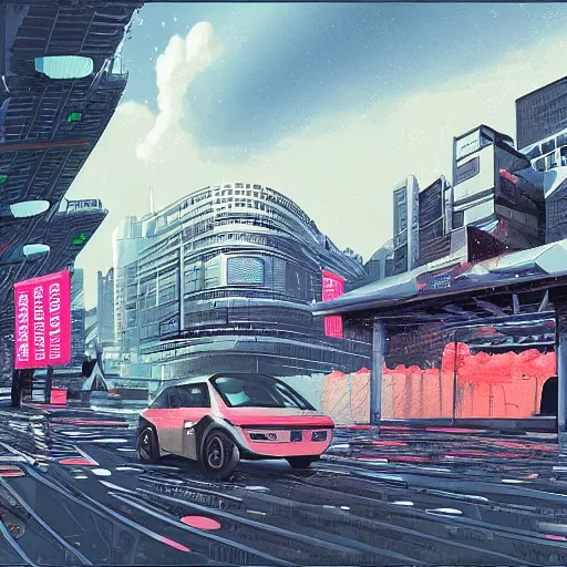 Image similar to futuristic tokyo, concept, concept art