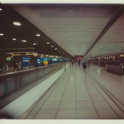 Image similar to polaroid photo of changi airport