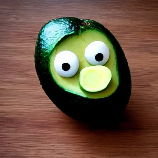 Image similar to avocado based on mr. potato head