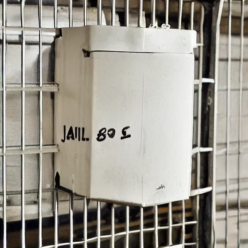 Image similar to milk box inside a jailcell
