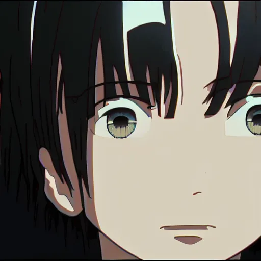 Prompt: webcam screen capture of lain iwakura