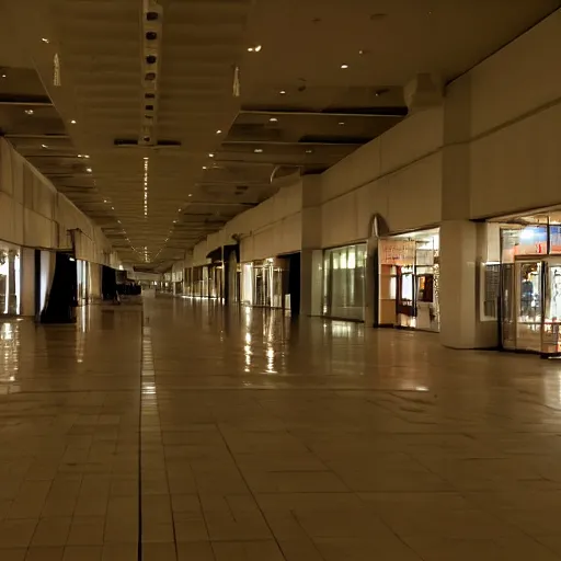 Image similar to Beatiful Cameraphone photograph of inside a room within an empty mall