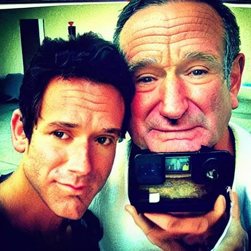 Image similar to “ robin williams instagram selfie ”