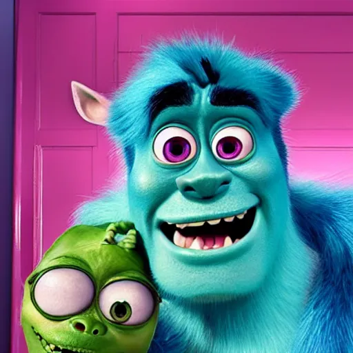 Prompt: steven a. smith in monsters inc