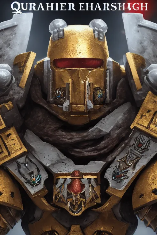 Image similar to queen portrait heros warhammer 4 0 k horus heresy fanart - the primarchs emperor by johannes helgeson animated with vfx concept artist & illustrator global illumination ray tracing hdr fanart arstation zbrush central hardmesh 8 k octane renderer comics stylized