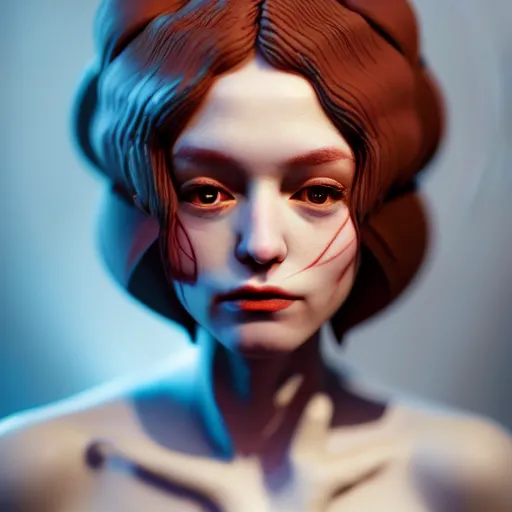 Prompt: portrait of a cake as a woman, digital art, cinematic, ultradetail, 8k, painting, imaginefx, trending on artstation