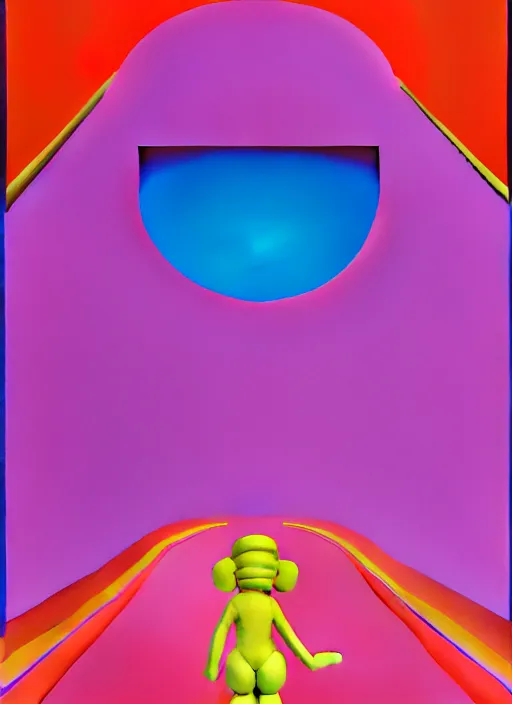 Image similar to entering the dream by shusei nagaoka, kaws, david rudnick, pastell colours, airbrush on canvas, cell shaded, 8 k