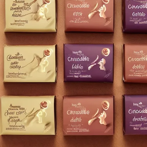 Image similar to chocolate packaging design