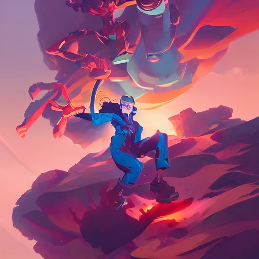 Image similar to hero world reboot 1 9 9 4, behance hd by jesper ejsing, by rhads, makoto shinkai and lois van baarle, ilya kuvshinov, rossdraws global illumination