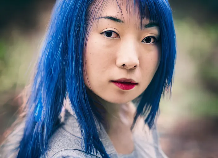 Image similar to dslr portrait photo still of rimuru tempest, 8 k, 8 5 mm f 1. 8