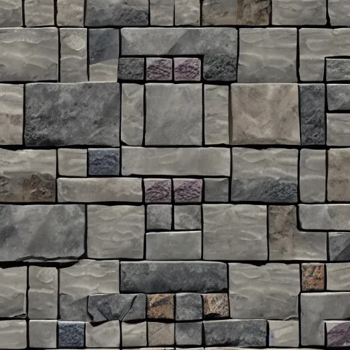 Image similar to stone tile cladding stylized texture, in the style of blizzard entertainment and world of warcraft by michael vicente, 3 dex, dylan salvalaio, unreal engine, 8 k