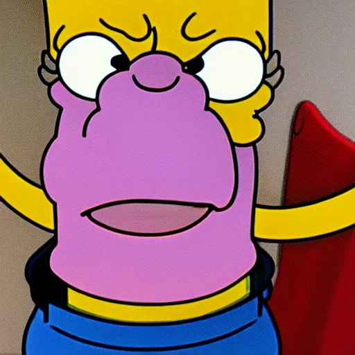 Image similar to Homer Simpson