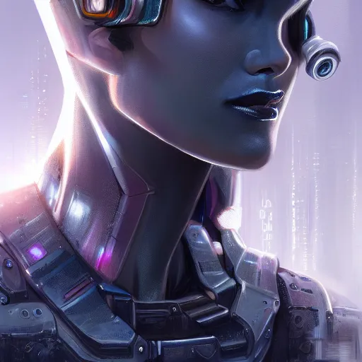 Image similar to closeup portrait, ultra realistic illustration, cyberpunk, hacknaut, sci - fi, fantasy, intricate, elegant, highly detailed, digital painting, artstation, concept art, smooth, sharp focus, illustration - h 7 6 8