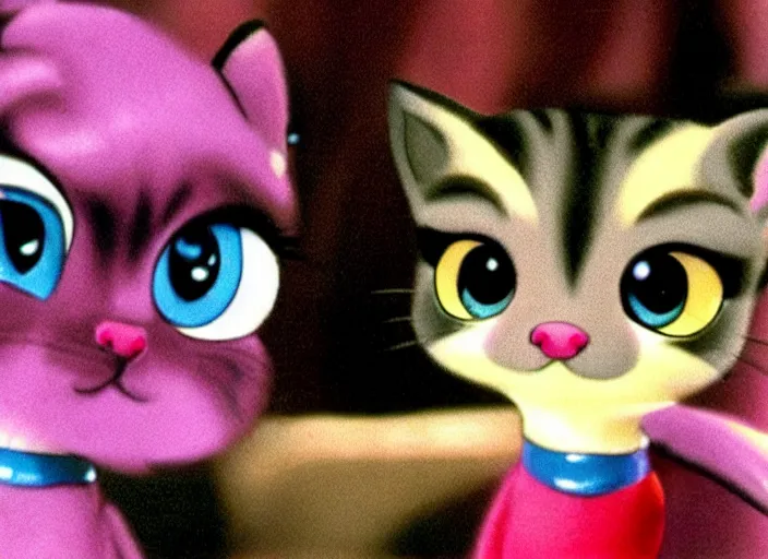 Prompt: littlest pet shop cat in bladerunner ( 1 9 8 2 )