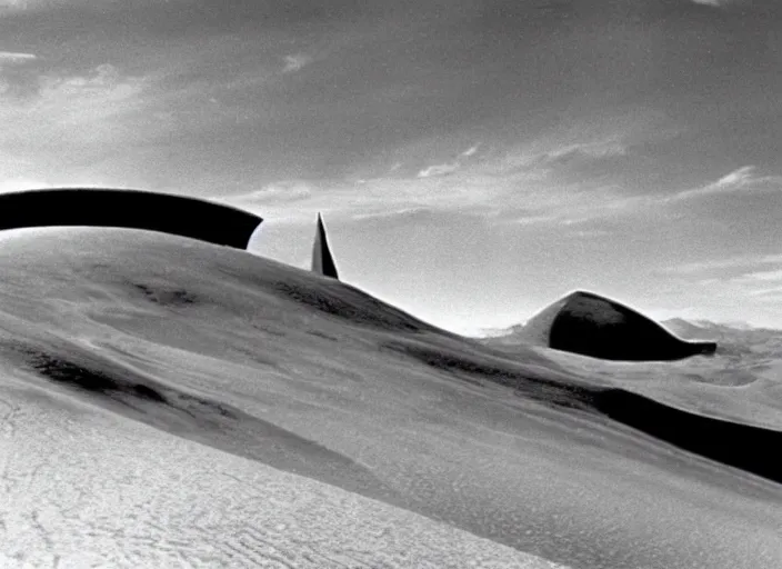 Prompt: scene from the 1 9 5 4 science fiction film dune