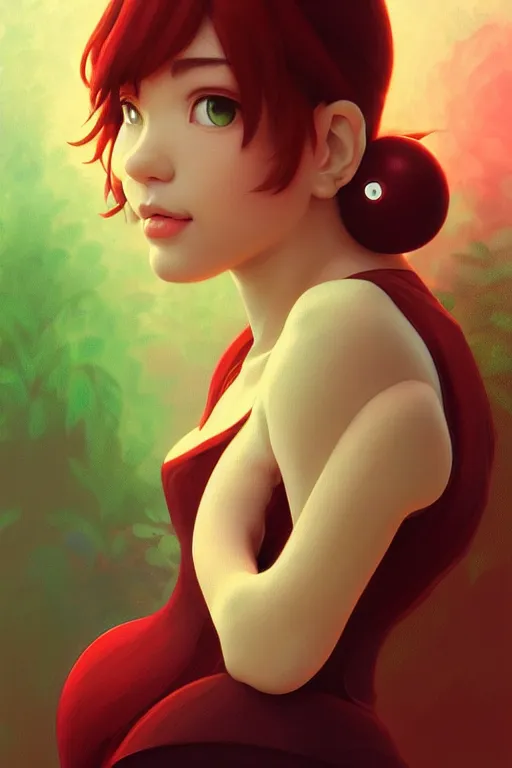 Prompt: a portrait of yoshi from mario bros., fantasy, sharp focus, intricate, elegant, digital painting, artstation, matte, highly detailed, concept art, illustration, ambient lighting, art by ilya kuvshinov, artgerm, alphonse mucha, and greg rutkowski