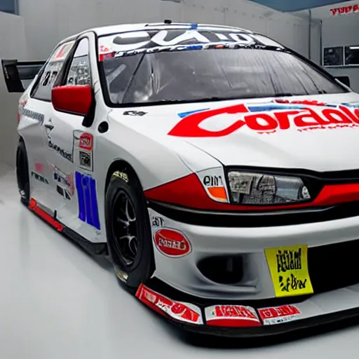 Image similar to Toyota Corolla SE racing