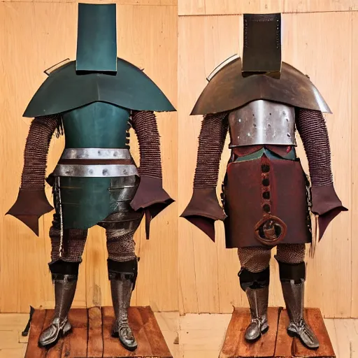 Image similar to australian glenrowan ned kelly armor