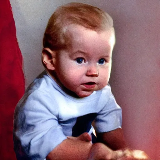 Prompt: Joe Biden as a baby