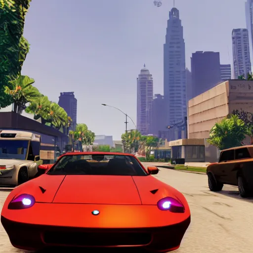 Image similar to gta 6, leaked